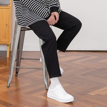하날레 블랙 데님팬츠