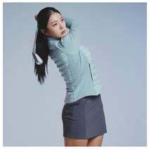 데상트골프 데상트골프웨어 F DM42WFSKO1-DGRG 데상트골프 H라인 기모 스커트