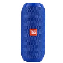 TG-117 블루투스 스피커 휴대용 무선 스테레오 사운드 바 서브 우퍼, 03 blue TG-117_01 스피커