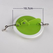 107mm ABS 플라스틱 인공 무게 바다 낚시 장비 Paravanes Trolling 다이빙 보드 Planer 도구 액세서리, 10.7cm