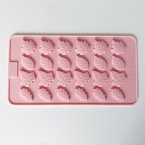 미니 단풍 나뭇잎 24구 실리콘 몰드