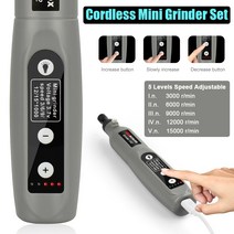 usb타입 미니 그라인더 조각 소형 전동 핸드 연마기 세트, 02. 173PC R Grinder Set