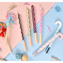 빼빼로 볼펜 캔디 롤리팝 사탕 캔디볼 젤펜, 1-1. 막대사탕 그린