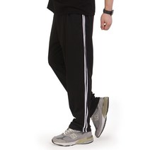 인버스 2선 라인 트레이닝 팬츠 밴딩 운동복 바지 남자 남성