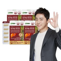 GNM 간건강 장건강 밀크씨슬+생유산균 4박스(총 4개월분)