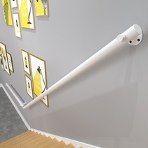 유럽스타일 계단 난간대 실내 복도난간대 핸드레일 계단손잡이 미끄럼방지, 450cm 3분할 6고정점