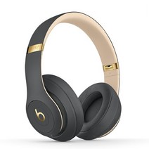 게이밍무선헤드셋 레이저무선 어학용Beats Studio 3 무선 블루투스 헤드폰 소음 차단 헤드셋 음악 스포츠, 04 Phantom Gray, 04 Phantom Gray