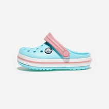 크록스 크록밴드 클로그 토들러 ICE BLUE WHITE 키즈 유아동 운동화 신발 국내매장판
