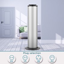 무드등가습기 자취방 LED무드등 Namste 와이파이 칼럼 홈 향수 디퓨저 아로마 향기로운 가정용 공기 청정기 호텔 전기 오아시스, 4.Silver - AU