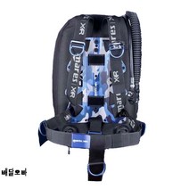 bcd 마레스 스쿠버다이빙 MARES XR 싱글 백플레이트 35파운드, 옵션4