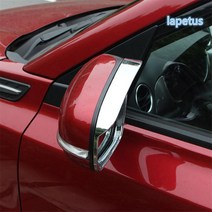 외부 도어 백미러 비 눈썹 장식 프레임 커버 트림 스즈키 비타라 에스쿠도 2015-2019, 없음