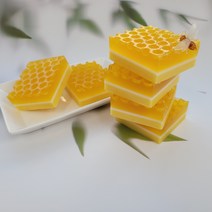 [유진공방] 수분가득 리얼 벌꿀 가득 보습 목욕 비누 클렌징 비누/ 답례품 선물 대량주문 가능 / 100g 1개