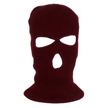 스키헬멧 3 Hole Full Face Mask Autumn Winter Knit Cap for Skiing Cycling Balaclava Hood Motorcycle Helme, [19] C
