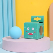 스마트 고양이 장난감 대화 형 공 Catnip 훈련 중력 재생 애완 동물 Squeaky 용품 제품 새끼, [06] Blue-EVA