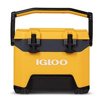 이글루 쿨러 IGLOO CooLer 이글루 아이스박스 아이스박스 캠핑 한강 mt 야유회 워크샵 테니스 배드민턴 게이트볼, 노란 색