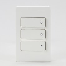 스위치(V)진흥 3구 화이트, 단품
