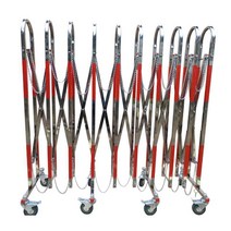 이동식 펜스 출입 문 주차장 자바라 바리케이트 3-6m, 1.1x6m/두꺼운모델/색상메모