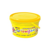 아모스 탱탱아이클레이, 노랑, 600g