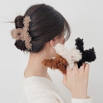 [수앤수]말티푸 곱슬 집게핀 (23H001)