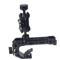 블루레이크 카메라 사진기 호환 부속 부품 매직 암 360 회전 20mm 더블 볼 헤드 Arri 핀 14 38 스크류 마운트 어댑터 소니 A7C후지 XT4 케이지 DSLR, 23.1 4 to 1 4 Bla Set B