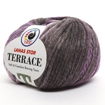 삼남뜨개실 테라스 140g 울실 다섯개 구입 시 한개 더, 테라스울 140g, 02 퍼플 그라데이션, 1개