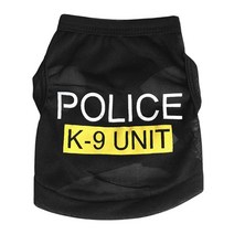 제제펫 폴리스 K-9 강아지 티셔츠, G107PDFC061