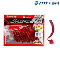 슈어캐치 하이퍼 미노우 웜 3인치 소프트베이트, 3인치(RP)