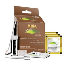 MinaiBrow MINA ibrow 헤나 레귤러 팩 및 컬러링 틴트 키트 최대 6주(애쉬 블론드) 336231, Blonde