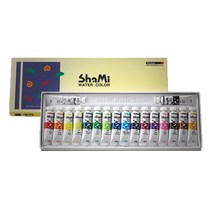 신한수채화물감, 10ml, 신한샤미수채화물감-18색
