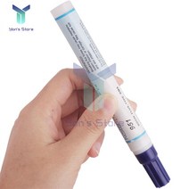 951 10ml 스케일링 파우더 솔더링 로진 플럭스 펜 솔라 셀 패널 용 저 고체 비 세척 FPC/PCB 보드 용접 유, 한개옵션0