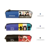 빅뱅 굿즈 원형 봉제 필통 멀티 파우치 펜슬 케이스, 지디_퍼플