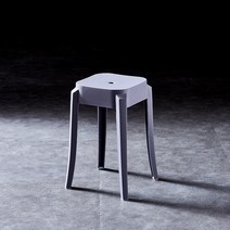 벤치의자 식탁 야외 실내 두꺼운 플라스틱 의자 식탁 가정용 가구 거실 작은 벤치 발판 라운드 스툴, 07 As Picture