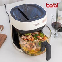 [리퍼브상품] [보랄] 글라스 에어프라이어 3L BR-AF30G (업체별도