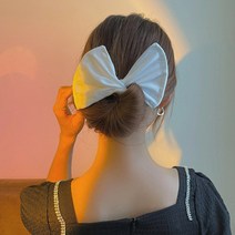 1PC Deft Hair Bun 머리띠 헤어 클립 패션 편리한 발톱 스타일링 도구 여성용 만두 소녀 액세서리, [01] White