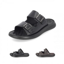 ELCANTO 인텐스 남성 쿠셔닝 버클 슬리퍼 2.5cm LCMW10I326 185406