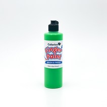 칼라리코 핑거페인트 250ml 형광색 낱색 (6가지 색상 선택), 형광초록