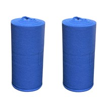 실속킹 매직보온테이프 에어컨 실외기 보일러 수도 호스 마감재 100mm X 15M 청색, 2개