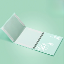 피아노 악기 악보 파일 화일 바인더 악보집 다면 4면 악보 A4/A3 겸용 40매, 민트