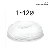 파워튜브코리아 실리콘호스 롤 1~12mm, 투명, 3*5mm (100M), 1개
