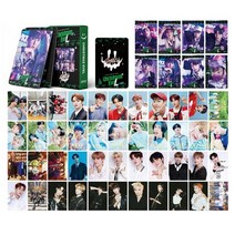 아이돌 포카 굿즈 포토 카드 55pcs kpop 스트레이키즈 lomo 2023 시즌 39s 인사말 새 앨범 스트레이키즈 팬을위한 사진 엽서 133, 55개-에프