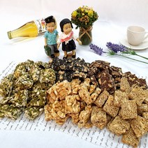 참깨 들깨 땅콩 씨앗 검정 검은깨 전통 강정 오꼬시 견과류 한과 250g, 참깨강정