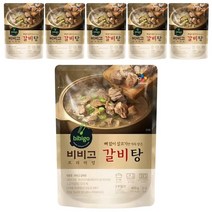 CJ 비비고 수삼갈비탕 400g 6개, 갈비탕_10개