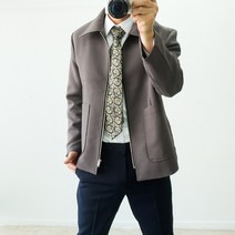 빅사이즈자켓 정장 댄디룩 숏 가을