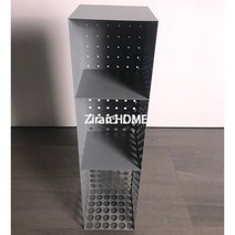 철제 벽선반 벽걸이 선반 럭셔리 타공판 디자인 진열대 감성 벽 인테리어 소품, 중간회색수직레이어
