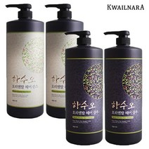 하수오 오리엔탈 헤어 샴푸 린스 1500ml x 2개구성 택, 샴푸 2개