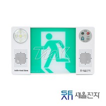 비상유도등 비상구 피난 유도등 소형 (20703), 녹색, 1개