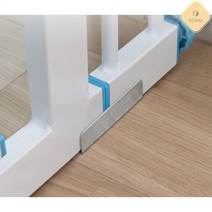강아지출입문 강아지차단문 확장 개문 일자 받침대 2개 강아지케이지 베란다개문 안전문 애견울타리 설치
