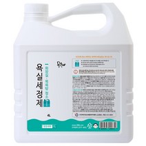 [몽블] 욕실청소세제 4L /화장실청소/욕실세제/락스와세제, 1개