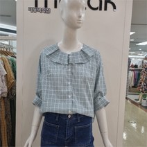 무자크 DP01 Mcs체크블라우스 Mm6wbl11
