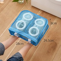 안전화건조기 신발 운동화 안전화 살균기 소독기 건조기 메쉬 세탁기 가방 변형 방지 지퍼 세탁 가방 여행 의류 보관 가방 방영 건조 도구, 3